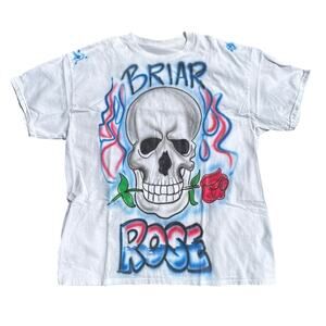 Men's Vintage Streetwear Airbrush Tee